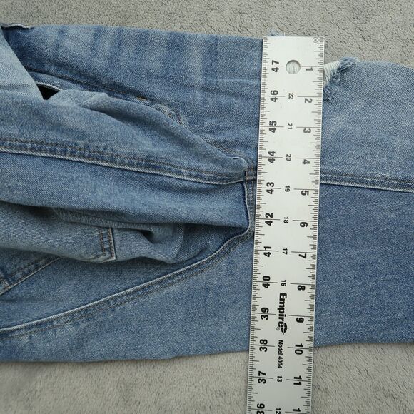 Harper Heritage Jeans Womens Size 27 High-Rise Flare Denim 33" Inseam Distressed - Picture 7 of 16